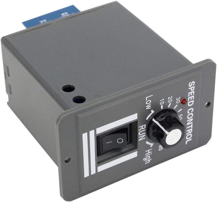 Controlador de motor de CC X0540 40A 12V24V36V48V Control de velocidad del motor PWM Interruptor de velocidad variable
