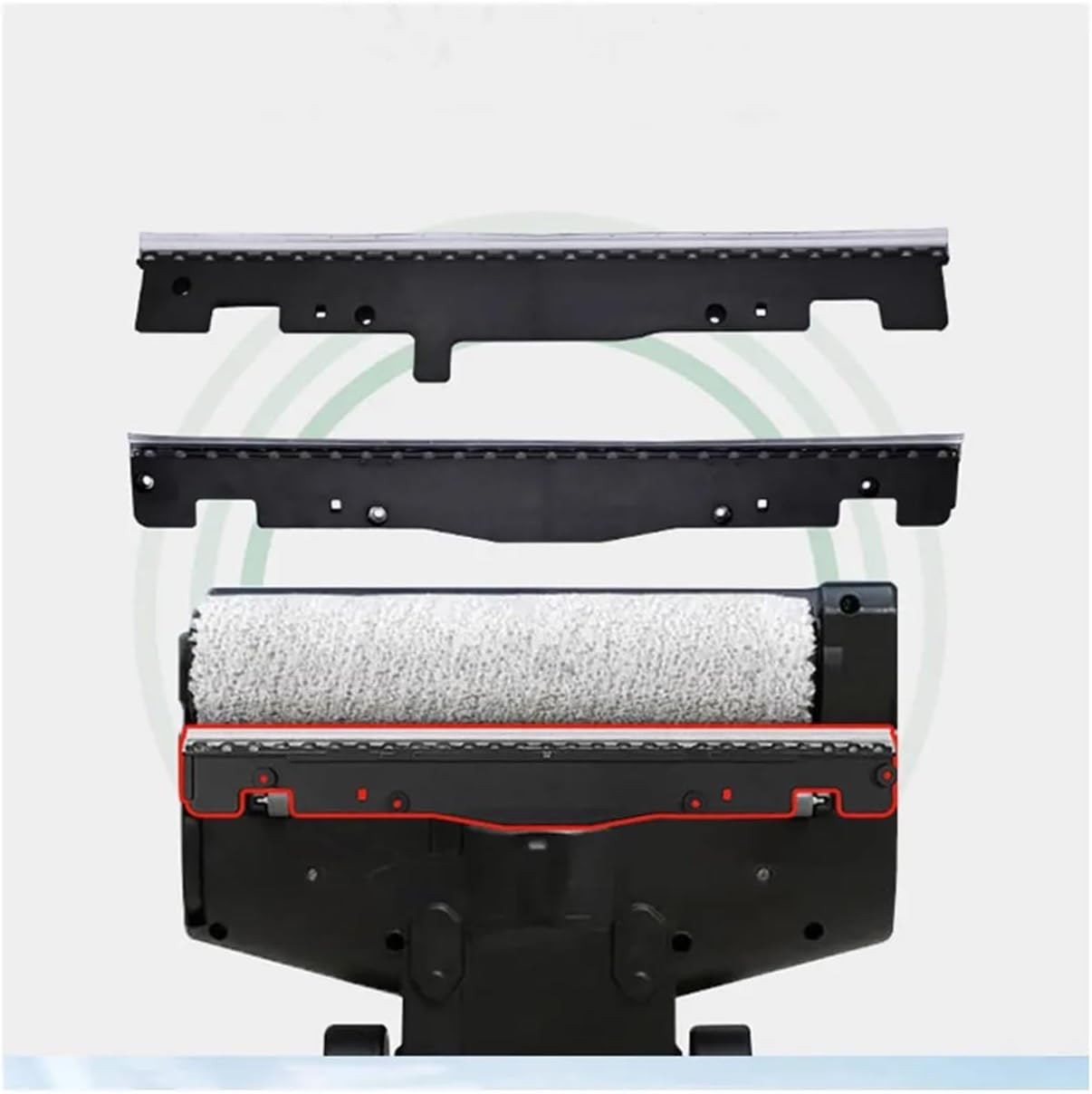 Compatible con Tineco, Floor 3 S3S3 Breeze, Accesorios, Ruedas, Compatible con Tineco, IFloor 3iFloorBreeze, Aspiradora, Repuestos, Raspador