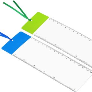 PATIKIL Lupa marcapáginas con regla, paquete de 6 lentes de lupa 3X para personas con baja visión, lectura de libros, revistas, periódicos, 2 colores PATIKIL Lupa marcapáginas con regla, paquete de 6 lentes de lupa 3X para personas con baja visión, lectura de libros, revistas, periódicos, 2 colores