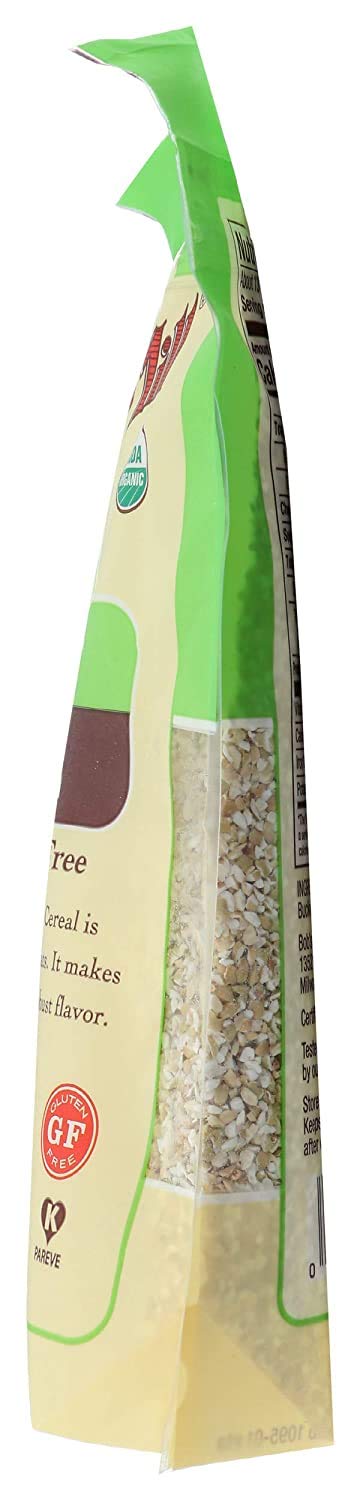 Bob’s Red Mill Cereal caliente de trigo sarraceno cremoso sin gluten orgánico, 18 onzas (paquete de 4)