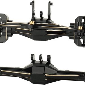 ZXYRC TRX4M – Juego completo de eje RC delantero y trasero de latón pesado para 118 RC Crawler TRX4-M Bronco Defender Piezas de actualización de ZXYRC TRX4M – Juego completo de eje RC delantero y trasero de latón pesado para 118 RC Crawler TRX4-M Bronco Defender Piezas de actualización de