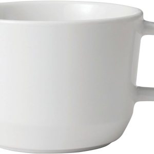 Libbey Austin – Taza de café grande de porcelana de 17.5 onzas, paquete de 4, color blanco Libbey Austin – Taza de café grande de porcelana de 17.5 onzas, paquete de 4, color blanco