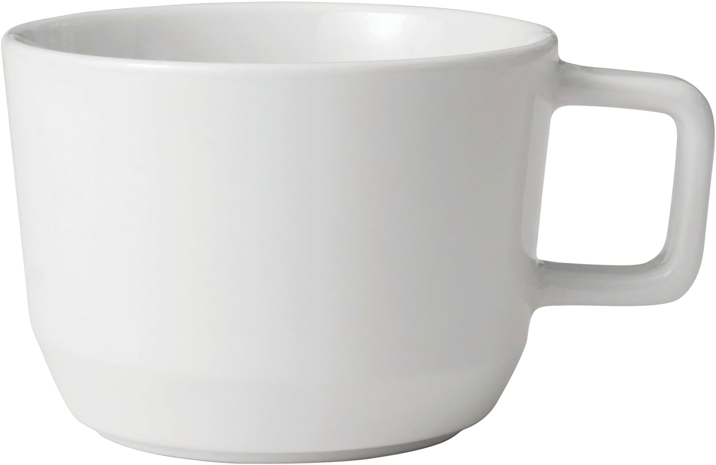 Libbey Austin – Taza de café grande de porcelana de 17.5 onzas, paquete de 4, color blanco