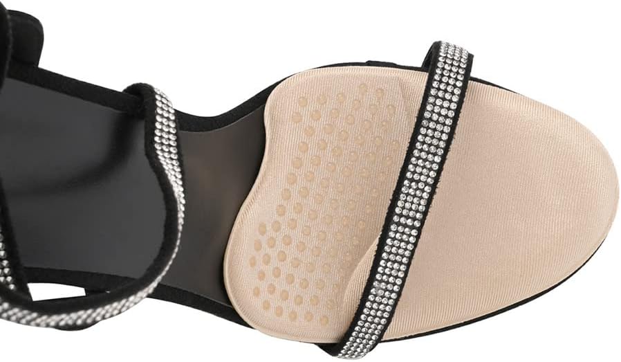 2 pares de almohadillas metatarsianas, cojines de pies para mujer (beige), Beige