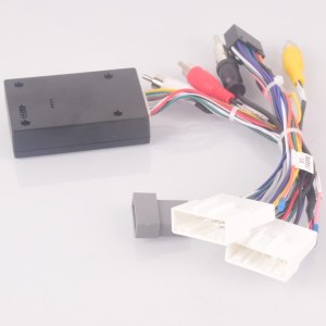 Radio coche estéreo cableado arnés cable Android 16pin para Nissan Qashqai j11 X-Trail Tiida 2014 2015 2016 7Z11C Radio coche estéreo cableado arnés cable Android 16pin para Nissan Qashqai j11 X-Trail Tiida 2014 2015 2016 7Z11C