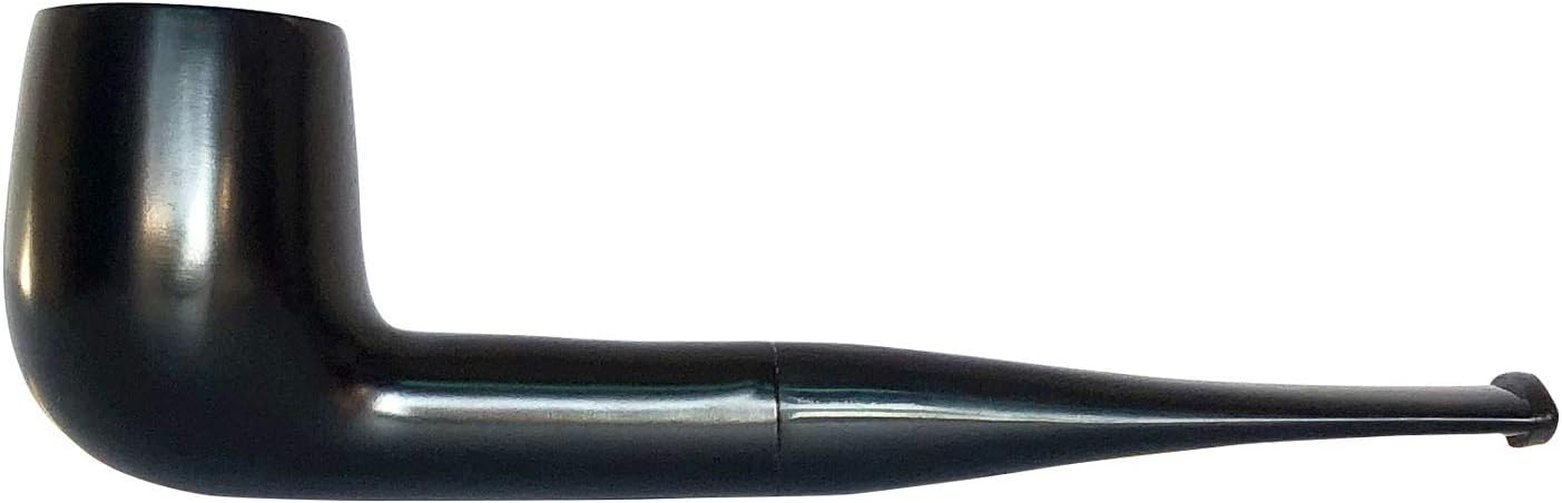 Pipa de tabaco, pipa para fumar de palisandro Churchwarden con soporte para tubería, broca de tubo, raspador 3 en 1, filtro de tubería, aldera de