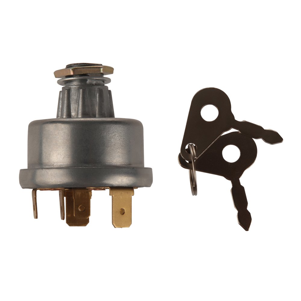 LARBI 3107556R1, K203992 Interruptor de encendido con 3 posiciones 6 terminales 2 llaves, retroexcavadora, tractor, remolque, agricultura,