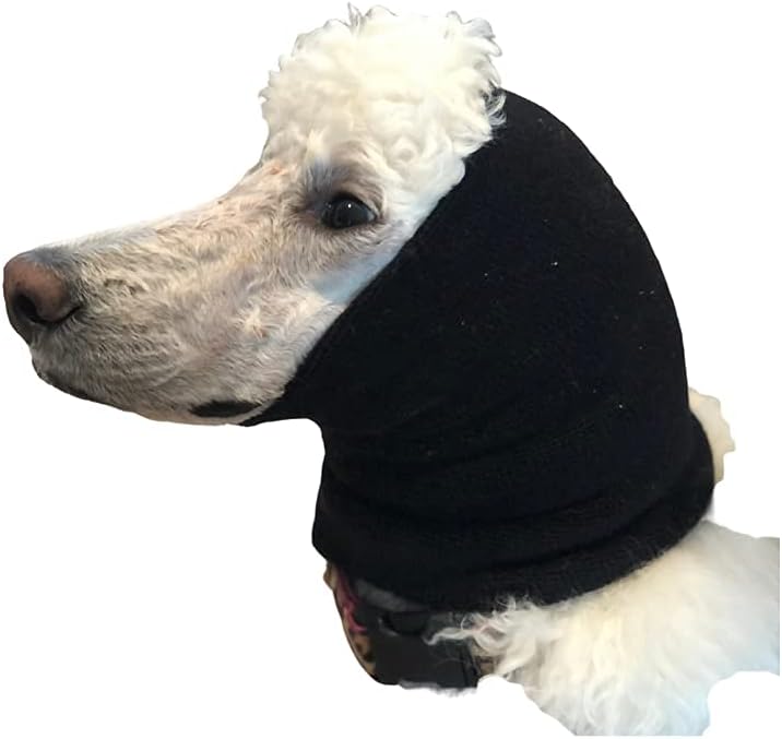 Sudadera con capucha para perros con ansiedad, aseo personal, orejeras, protección para las orejas del perro, capucha calmante, compresión de oídos,