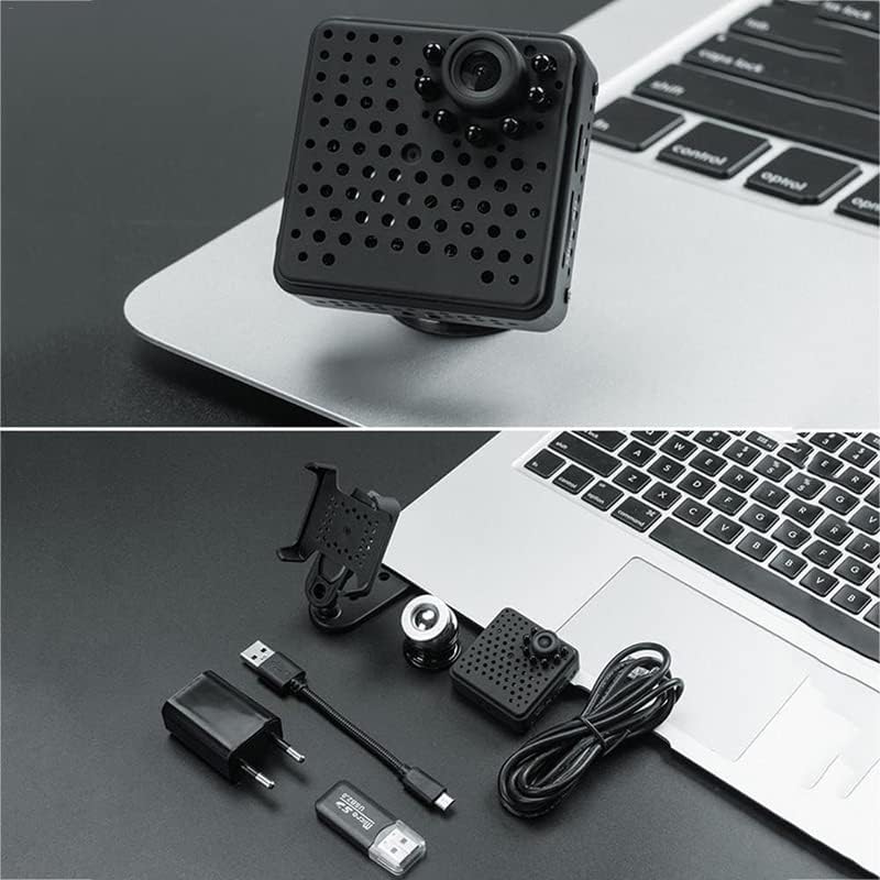 Enzemit Mini cámara WiFi HD 1080 p inalámbrica completa seguridad micro videocámara batería, visión nocturna detección de movimiento AP hotspot