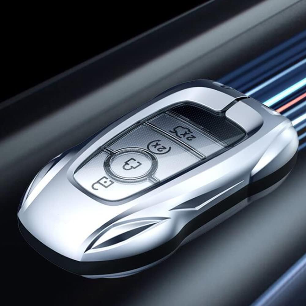 Funda de metal de aleación de zinc para Ford Fusion F150 F250 F350 F450 F550 Edge Explorer Escape Mustang