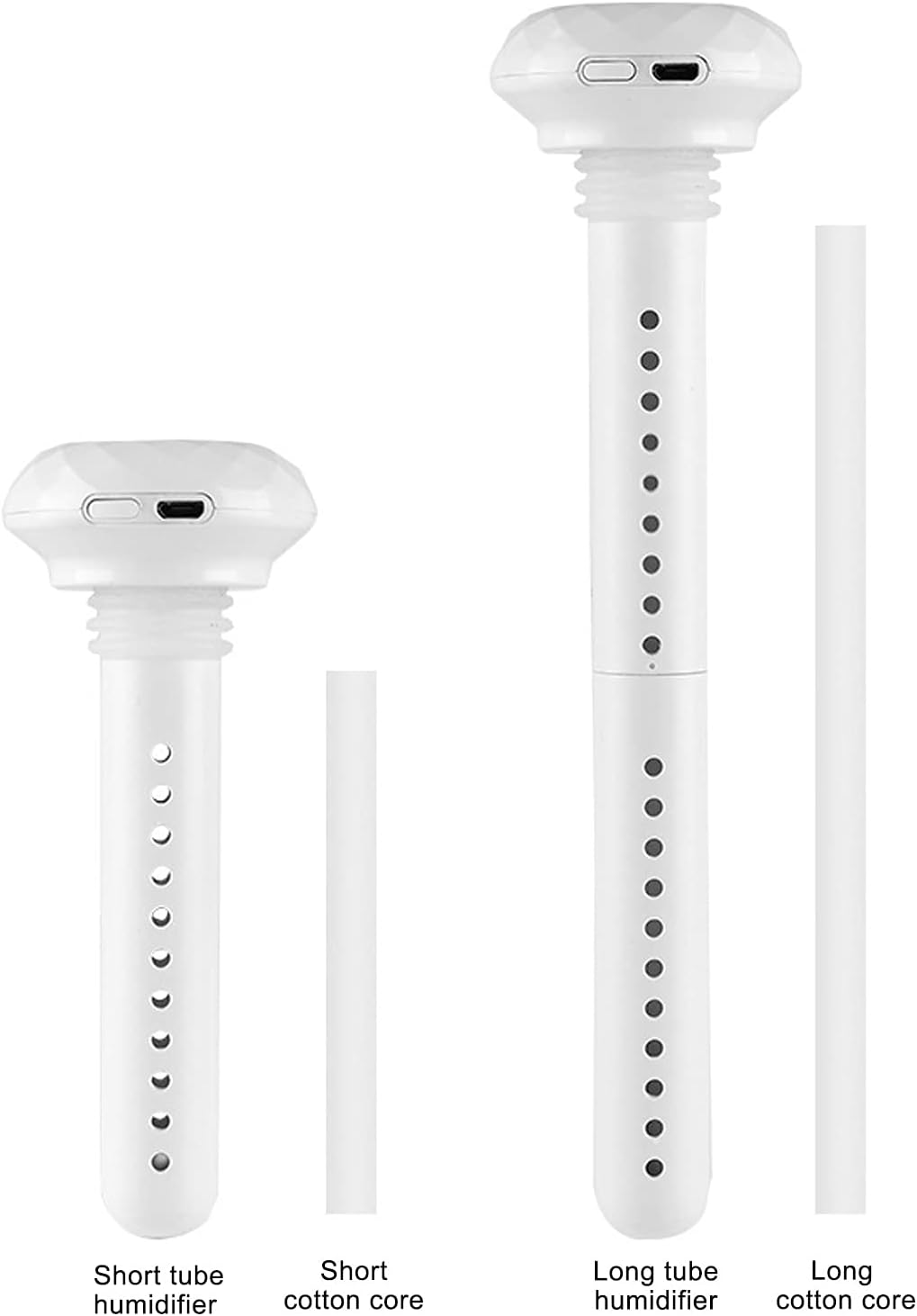 Mini humidificador portátil, humidificador de escritorio personal USB para plantas, oficina, dormitorio de bebé, purificador de niebla fría sin