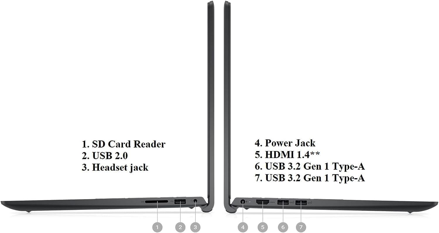 DELL Laptop Inspiron 15 Business 2023, 15.6 pulgadas 1920 x 1080 FHD, Intel i5-1135G7 2.4 GHz, 16 GB, SSD de 1 TB, gráficos Intel Iris Xe, cámara