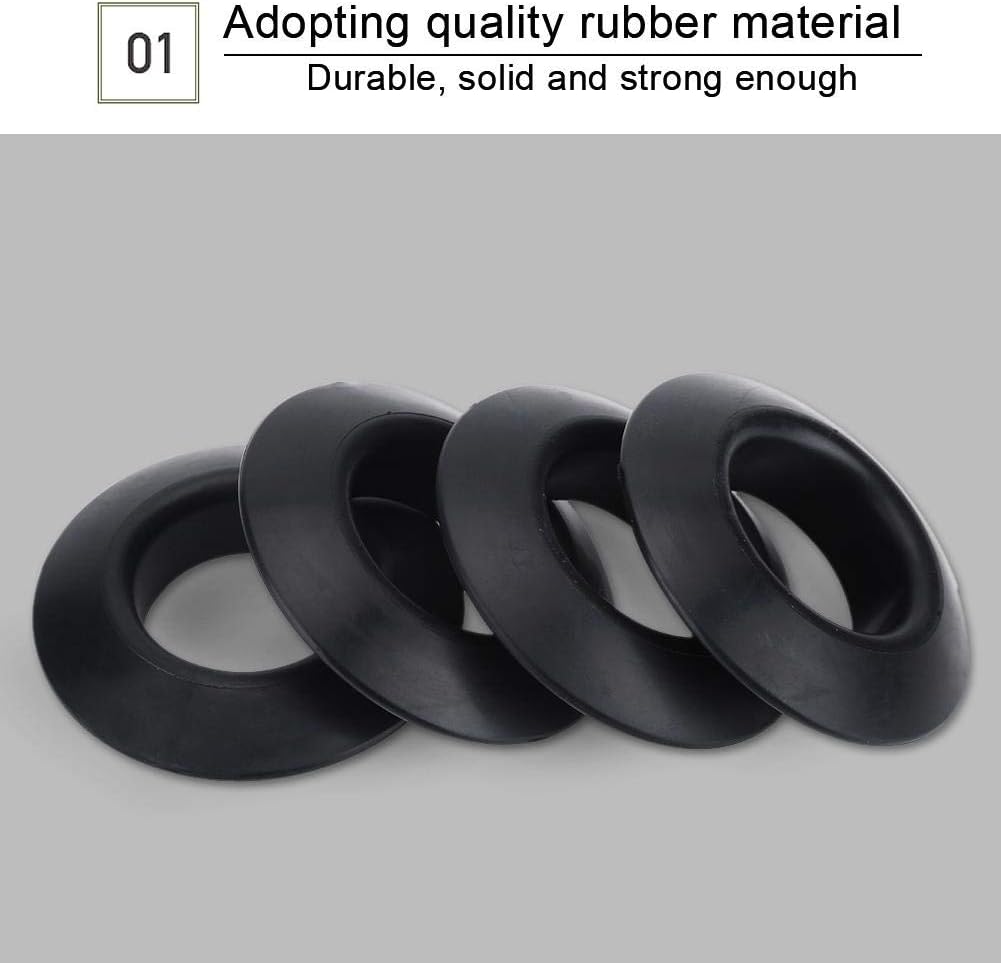 Anillos de goteo, 4 piezas de goma elástica de paleta de goteo anillos para kayak canoa rafting paletas eje