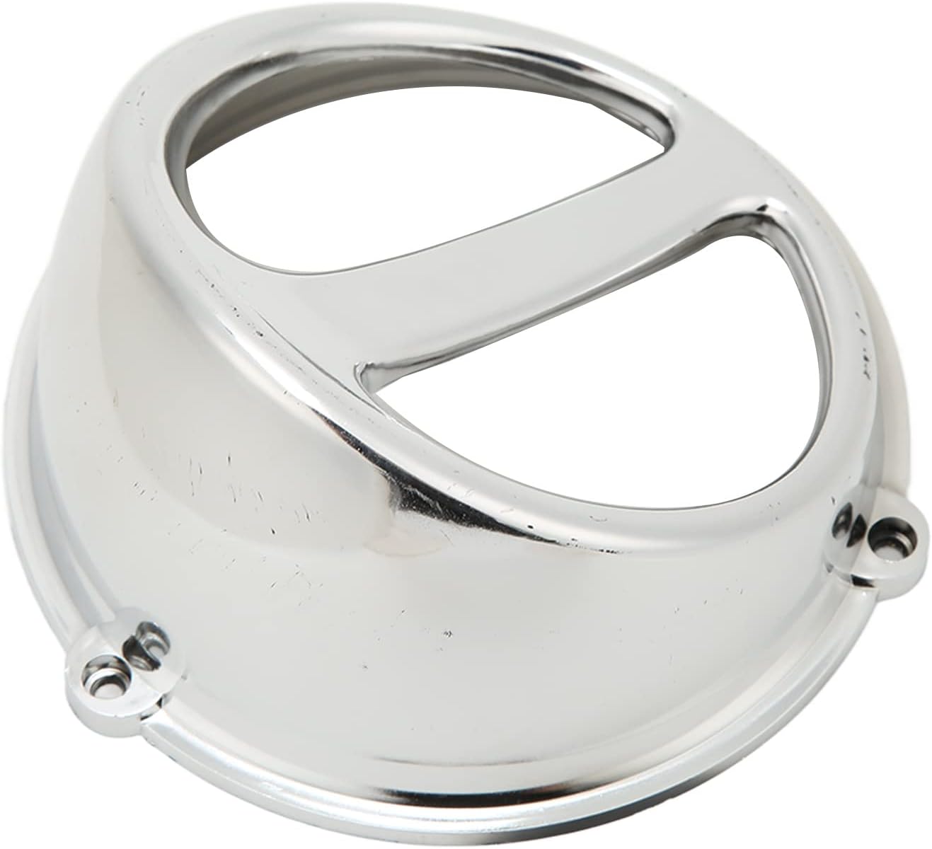 Qiilu Tapa de ventilador, tapa de pala de aire, cromada, cubierta de ventilador de refrigeración, tapa de pala de aire QY20211061, repuesto para GY6