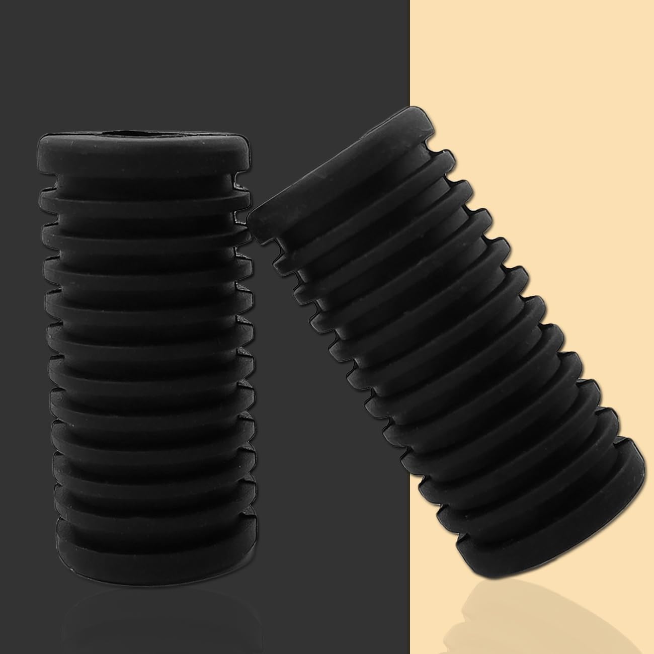 Cubierta universal para palanca de cambios de motocicleta, cubierta de pedal de palanca de cambios de goma, 2 unidades, compatible con Suzuki