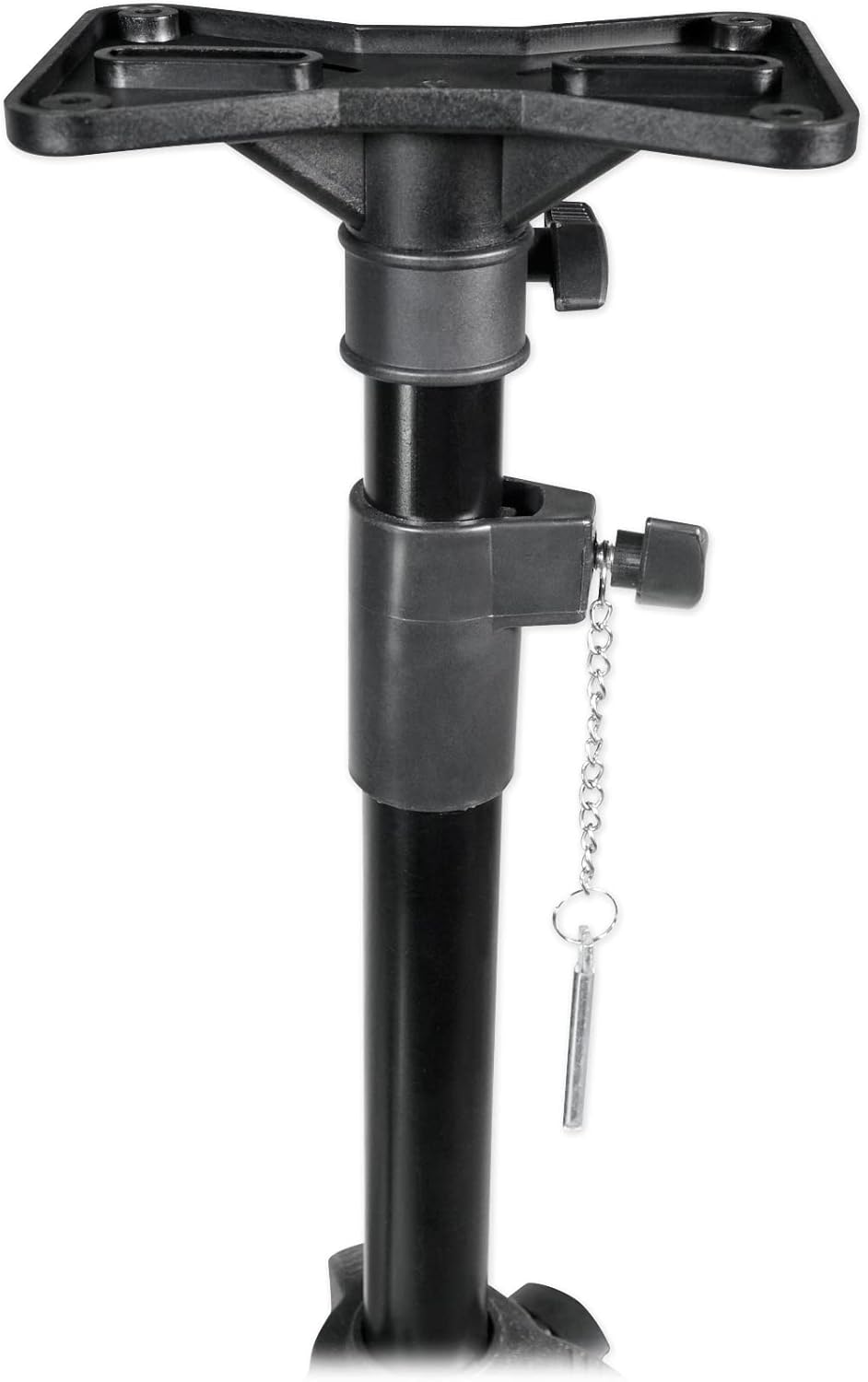 (2) Rockville RVSSA1 Soporte universal de adaptador de altavoz para trípode de montaje de 1.378 in