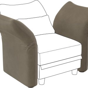 LLappuil Par modular de sofá modular con respaldo y reposabrazos laterales para sofá modular convertible, sofá modular y reposabrazos lateral, LLappuil Par modular de sofá modular con respaldo y reposabrazos laterales para sofá modular convertible, sofá modular y reposabrazos lateral,