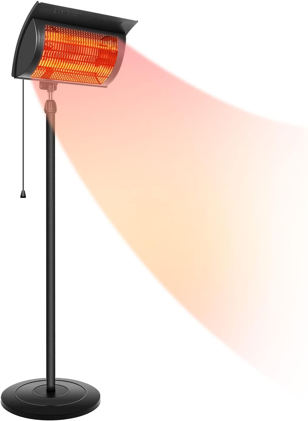 Simple Deluxe Ventilador calentador eléctrico para invernadero, tienda de cultivo, lugar de trabajo, protección contra sobrecalentamiento,