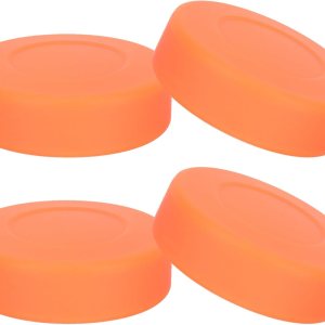 ARTIBETTER 4 discos de hockey sobre hielo con regulación mate para practicar y entrenamiento clásico, diámetro 3, grosor 1 ARTIBETTER 4 discos de hockey sobre hielo con regulación mate para practicar y entrenamiento clásico, diámetro 3, grosor 1