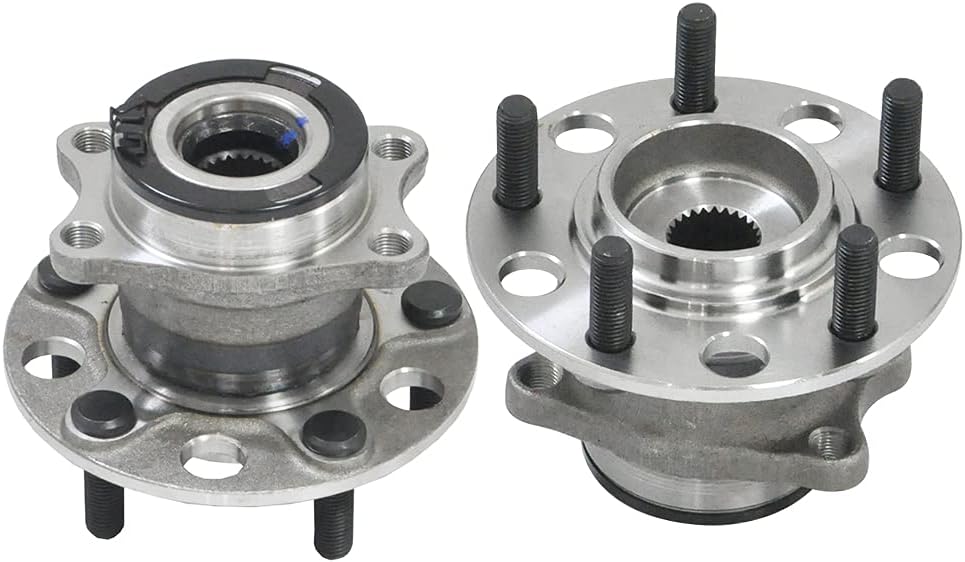 MAYASAF 512333 2 unidades, 4X4 4WD solamente Conjunto de cojinete de cubo de rueda trasera para Dodge calibre 2007-2008, para Jeep 2007-2017
