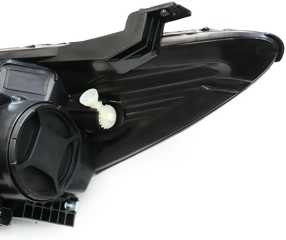 Fetcoi Faros delanteros halógenos, faros delanteros derecho derecho del pasajero, compatible con Chevy Cruze 2016 2017 2018 2019