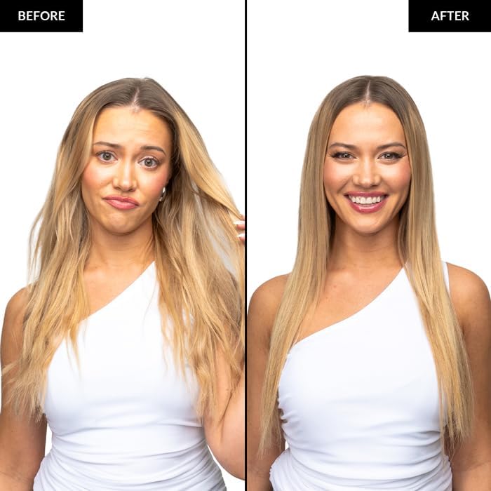 FoxyBae Plancha de pelo de plancha plana  Sleek & Slay Plancha de cerámica de 1.75 pulgadas de ancho  Plancha de pelo profesional portátil de doble
