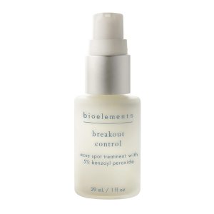 Bioelements Breakout Control – 1 onza líquida – Tratamiento de manchas de acné con peróxido de benzoilo al 5% para piel propensa al acné, mixta y Bioelements Breakout Control – 1 onza líquida – Tratamiento de manchas de acné con peróxido de benzoilo al 5% para piel propensa al acné, mixta y