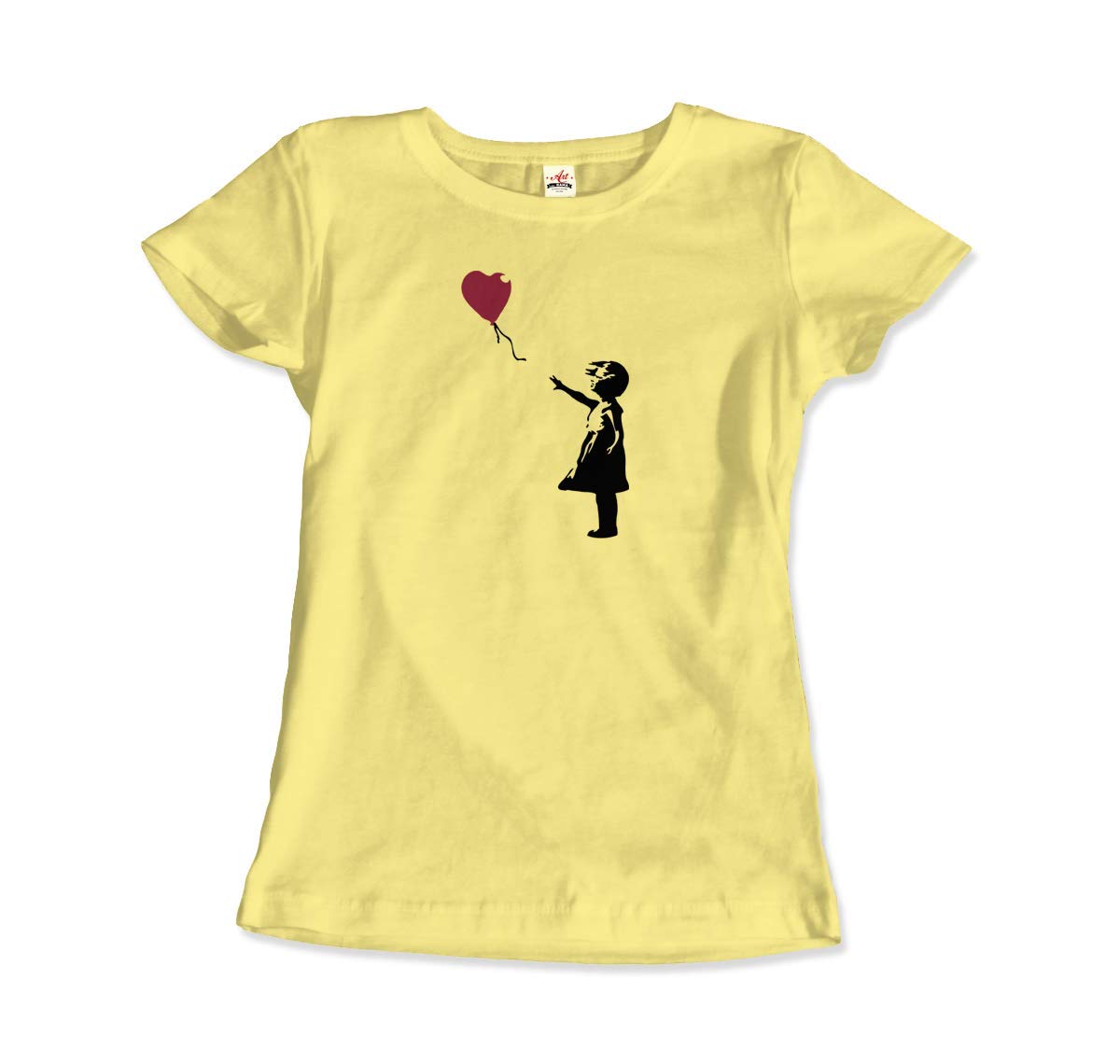 Banksy – Girl With Red Balloon, Street Art, Grafitti T-Shirt (Adults, Kids, Short & Long Sleeve)
