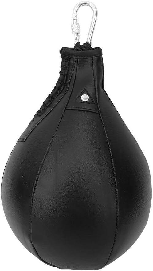 Kit de bolsa de velocidad de boxeo, saco de boxeo de PU con vejiga de látex resistente y hebilla colgante, bolsa de velocidad para el trabajo de