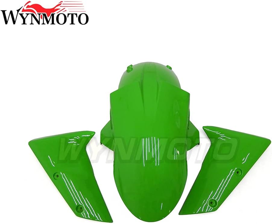 Kit de carenado rojo verde negro apto para Kawasaki ZX-10R Ninja 2006 2007 06 07 ZX10R ABS molde de inyección de plástico motocicleta carrocería