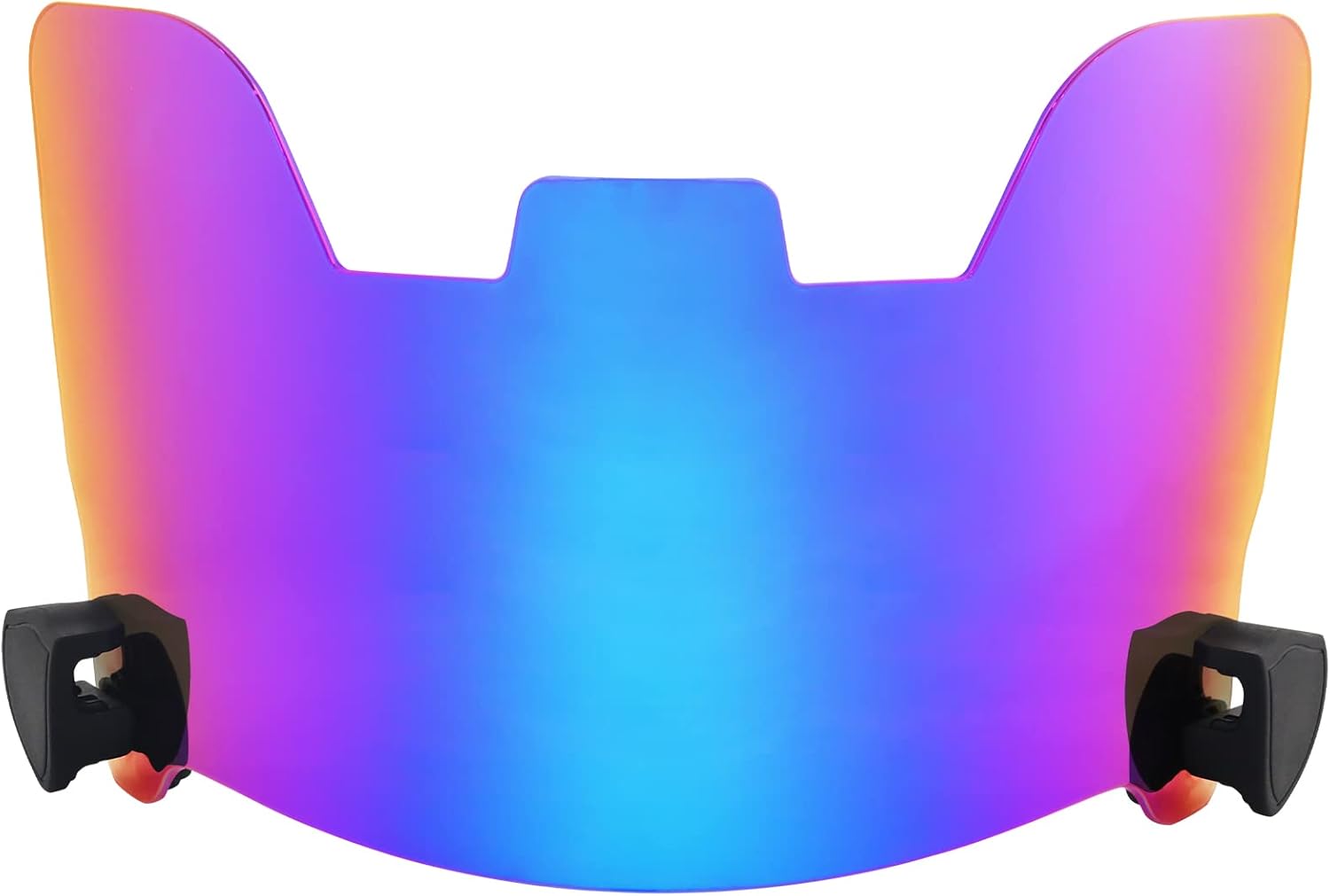 Visera de fútbol tintada, visera de casco de fútbol para adultos y jóvenes
