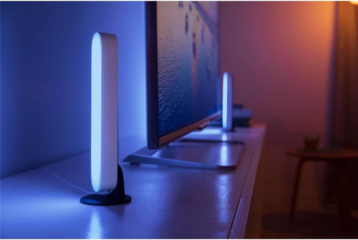 Philips 7820330U7_2 Hue Play Bar, Accesorio para bombilla inteligente, 7820231U7, 6.6watts, 240 volts