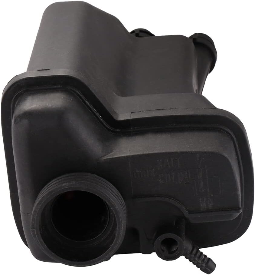 Depósito de refrigerante sin tapa, tanque de desbordamiento de radiador de plástico para reemplazar 17111436381 compatible con 2001-2003 para 530i 4