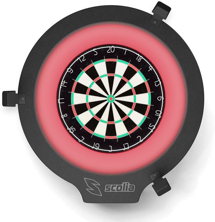 Scolia Automatic Darts Scoring Systems for Steel Tip Darts Play Games & Tournaments Online or in-Person with Reliable Automated Chalking & Calling