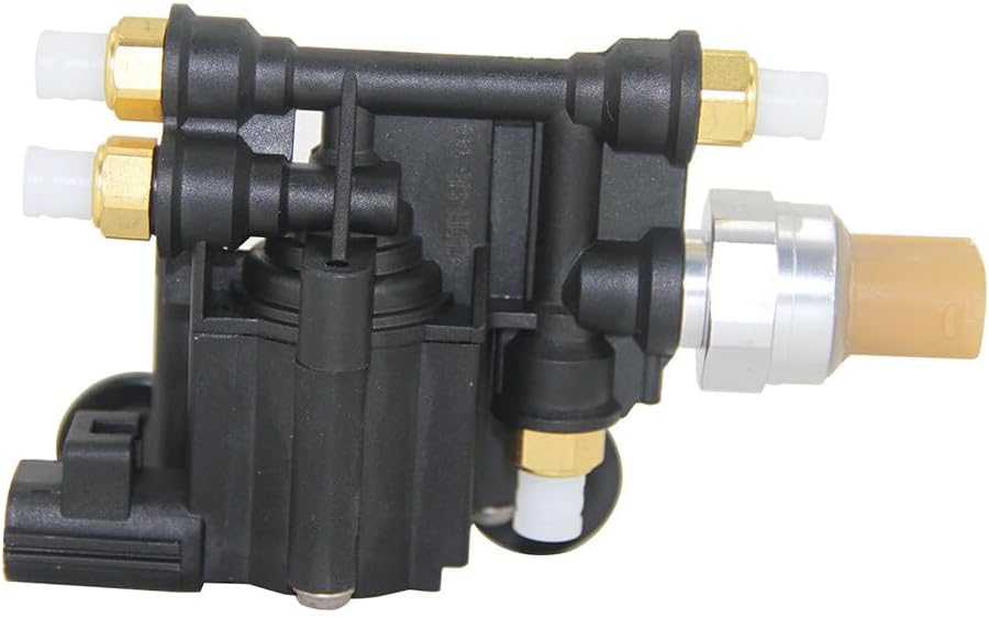 SCITOO Bloque de válvula de suspensión de aire para Land Rover para LR3 2005-2009, para Land Rover para LR4 2010-2013, para Land Rover para Range