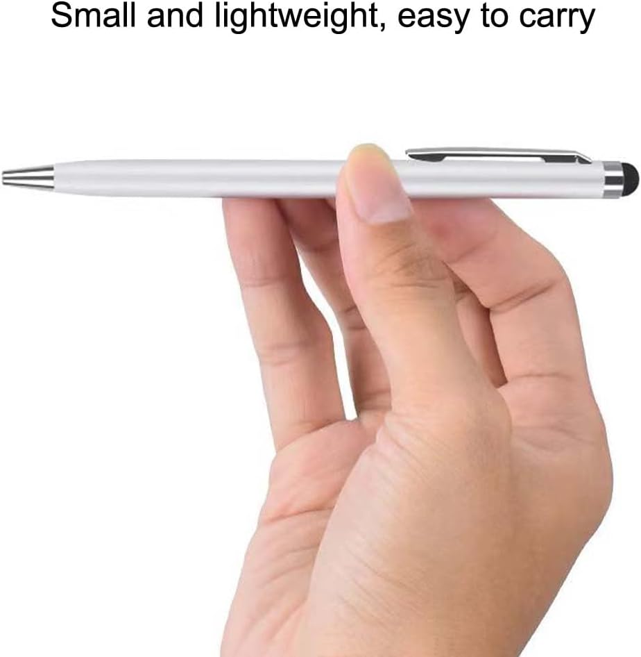 Bolígrafos capacitivos para pantallas táctiles, bolígrafos de estilistas 2 en 1, pantallas táctiles universales para iPad, iPhone, tabletas, Samsung