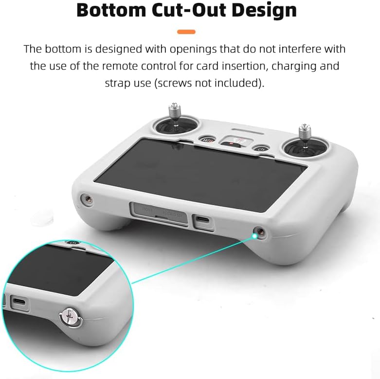 BTG Funda protectora de silicona para DJl Mavic 3 ProMavic 3 Pro CineMavic 3 ClassicMavic3Mavic 3 CineMini 3 ProMini 3Mavic Air 2s DJI RC Accesorios