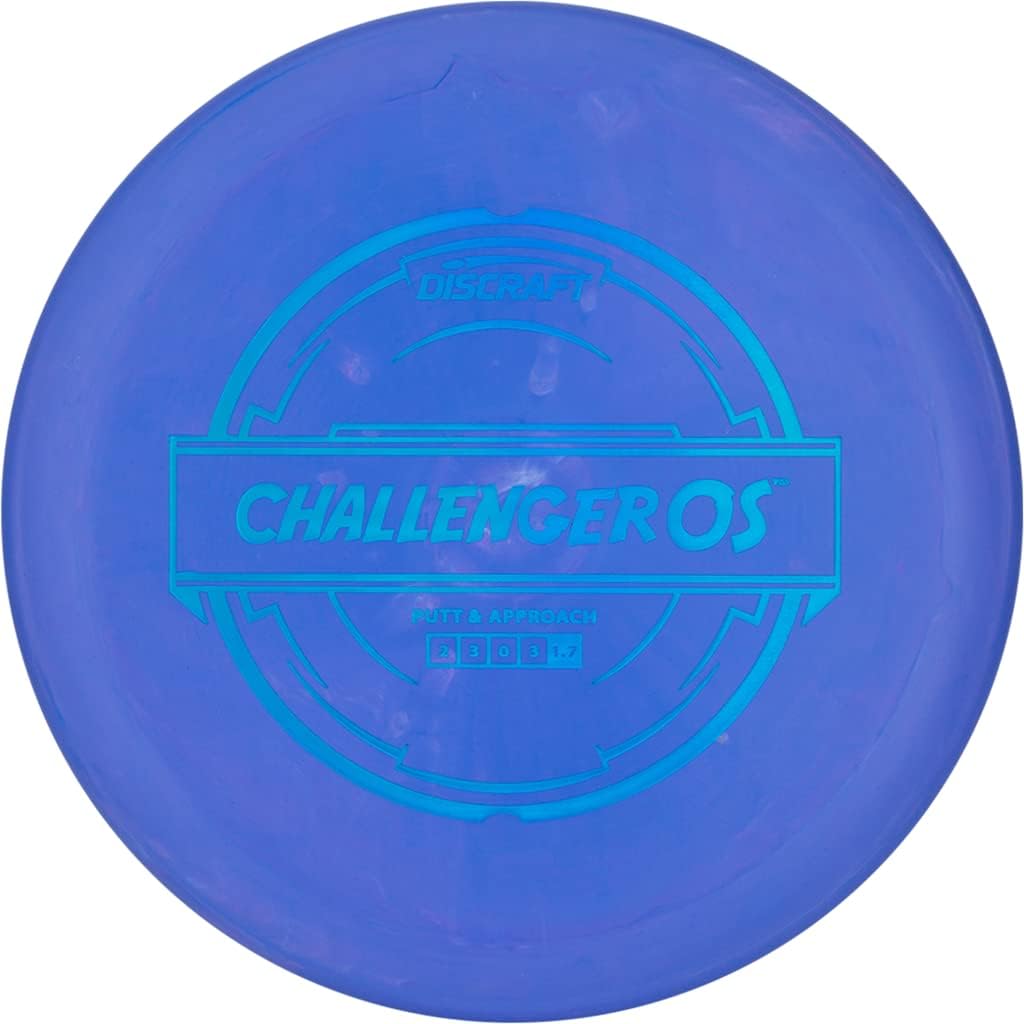Discraft Disco de golf Challenger OS Putter Putt & Approach (los colores pueden variar) (6.10-6.14 oz)