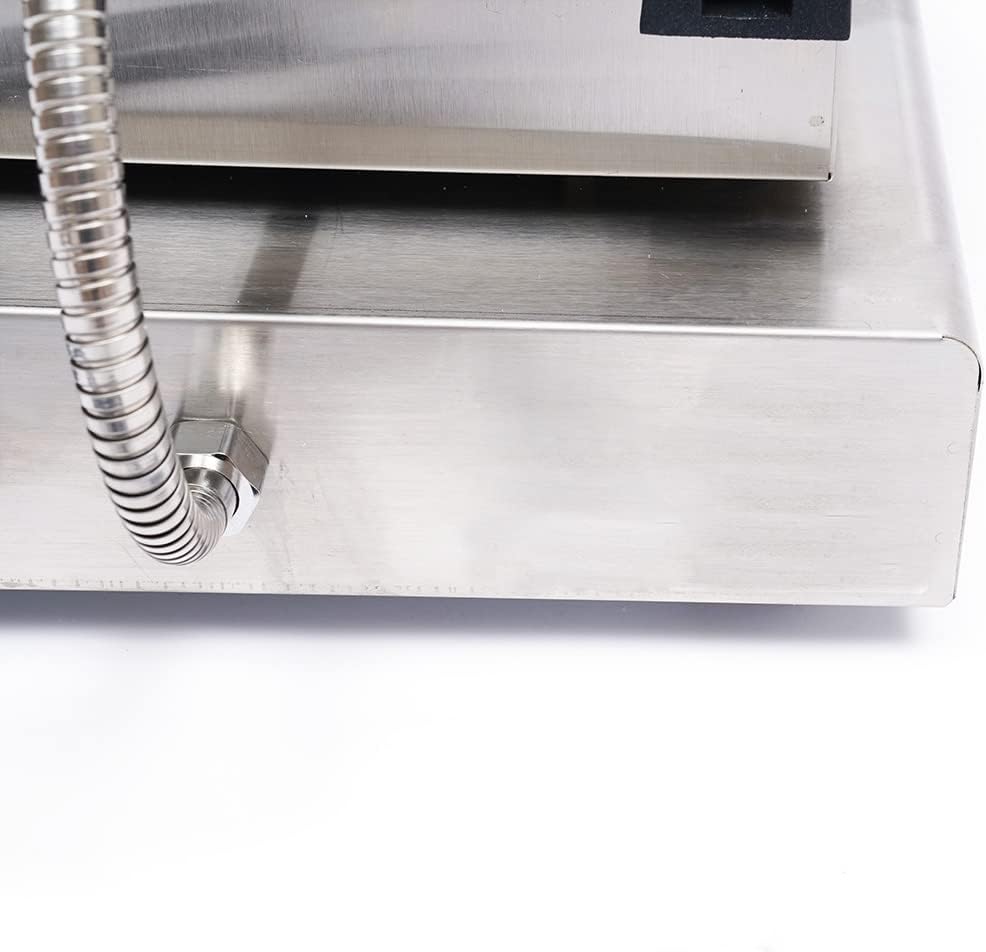 Máquina de gofres eléctrica comercial de 110 V, máquina de hornear gofres antiadherente, eléctrica comercial antiadherente, waflera eléctrica para