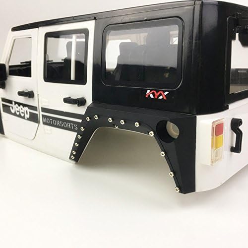 KYX Racing DIY guardabarros de nailon para 110 Rc Crawler Car Jeep Wrangle Body Axial SCX10 II