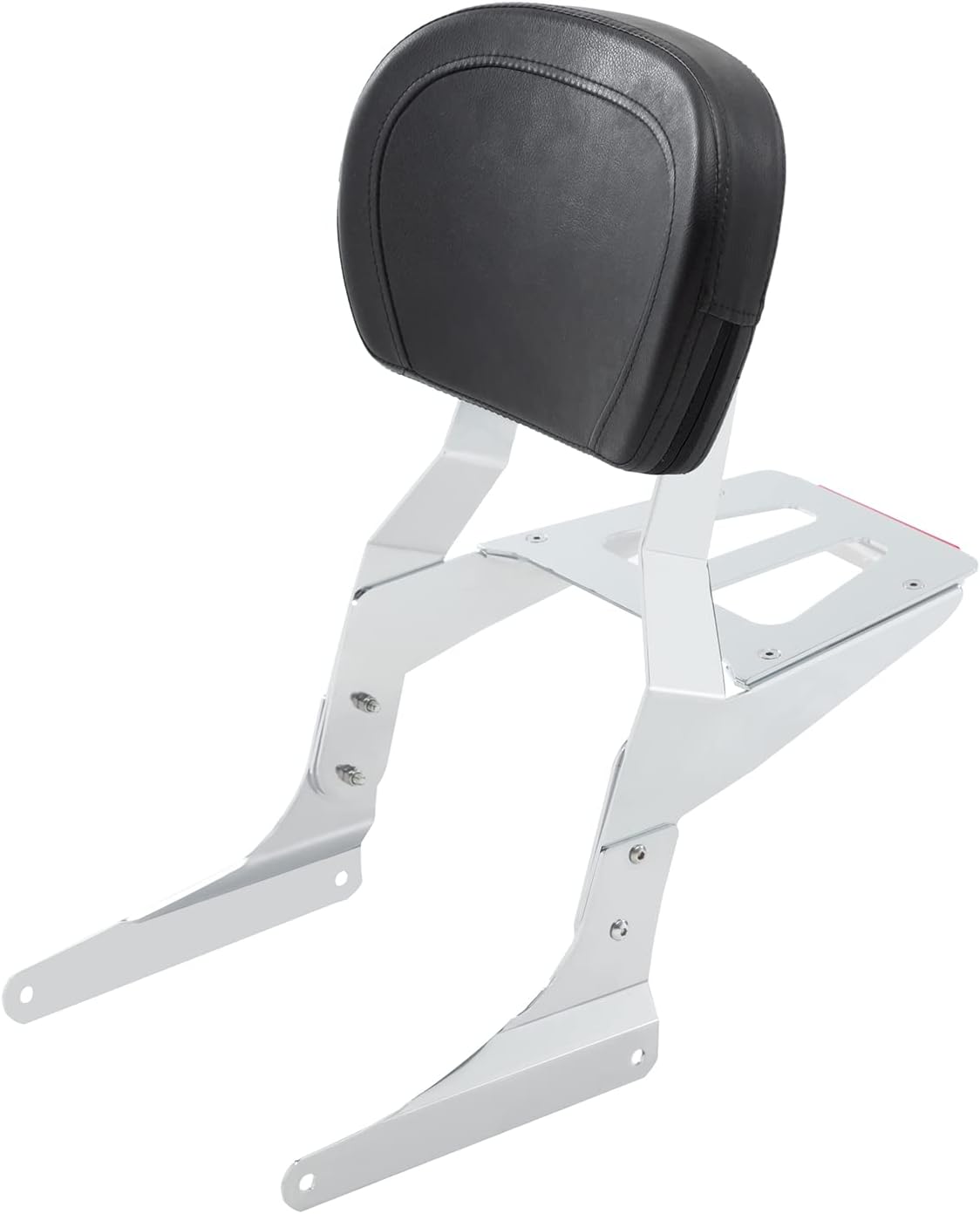 Kinglemc Powersports Sissy Bar con respaldo portaequipajes para Kawasaki Vulcan VN 500 1990 a 2009