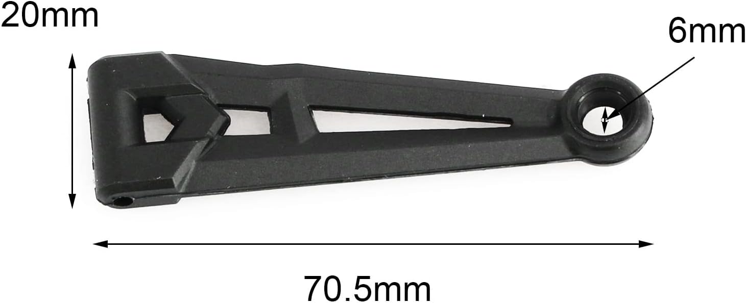 Accesorios para brazo superior delantero de automóvil a control remoto, piezas de repuesto para Hosim 9125 RC Car RC Vehicle Scale Accesorios