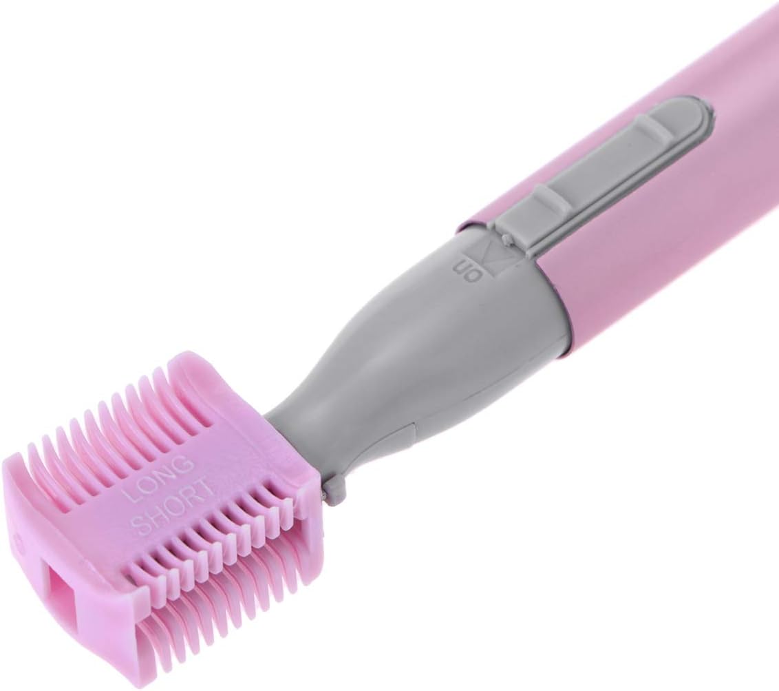 FRCOLOR Shaper Hombres Labios Eliminación de Labios Mujeres Removedor de Afeitadora Pluma Lápiz de nariz Portátil Rosa para Cejas Maquinilla de