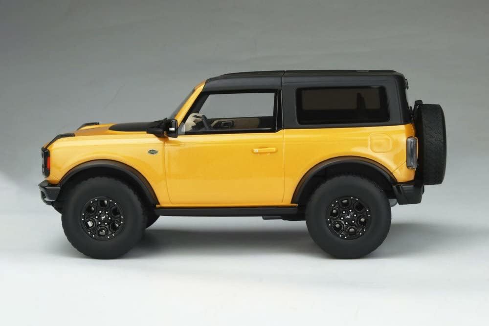 GT Spirit Ford Bronco Wildtrak 2021, Cyber Orange Metallic US044 – Auto de juguete de resina a escala 118