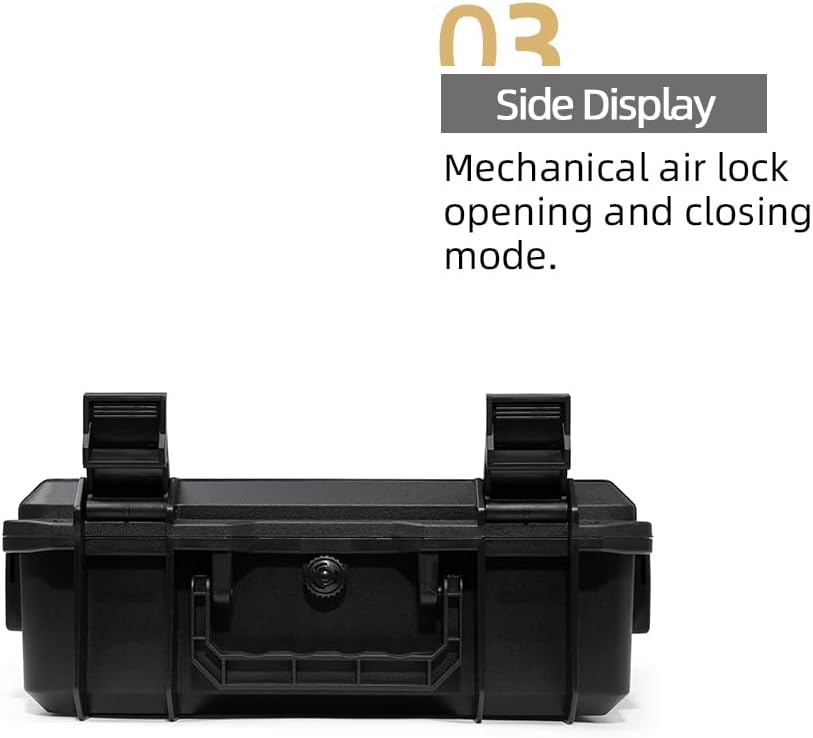 JOYSOG Mini 4 Pro Drone Hard Shell Estuche de transporte para DJI Mini 4 Pro Drone Bolsa de almacenamiento impermeable para RC2N2 Drone Accesorios