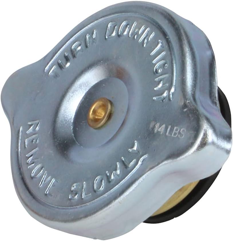 Tapa de radiador PSI de 13 libras, cuello profundo de 0.630 in, se adapta a radiadores JD 375 3375 +