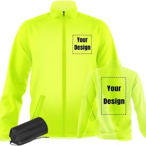 YOWESHOP La chaqueta reflexiva de la seguridad de la alta visibilidad ligero respirable modifica el YOWESHOP La chaqueta reflexiva de la seguridad de la alta visibilidad ligero respirable modifica el