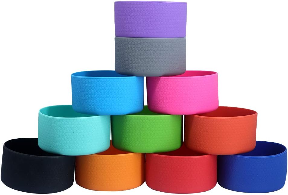 Funda protectora de silicona para botella de agua, simple, moderna, Takeya, Mira, termo de hierro y otras marcas de botella de agua, cubierta