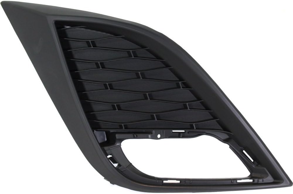 Evan-Fischer – Moldura antiniebla compatible con Mazda 3 10-11 Molding 2.0L2.5L Eng. lado derecho