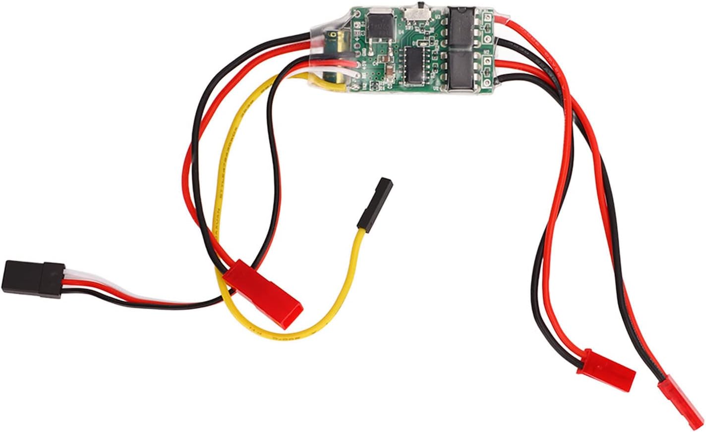 RC ESC bidireccional, controlador de velocidad de motor cepillado RC excelente capacidad antiinterferencia, buena disipación de calor, protección de